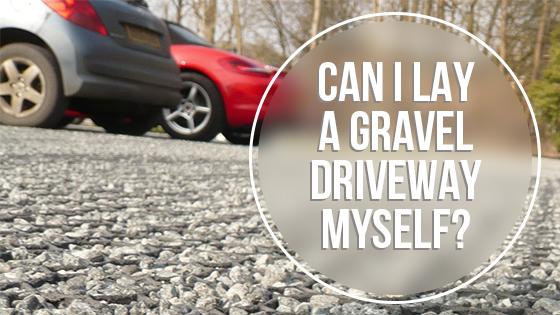 As far as driveway materials go, gravel is the simplest material to deal with by far